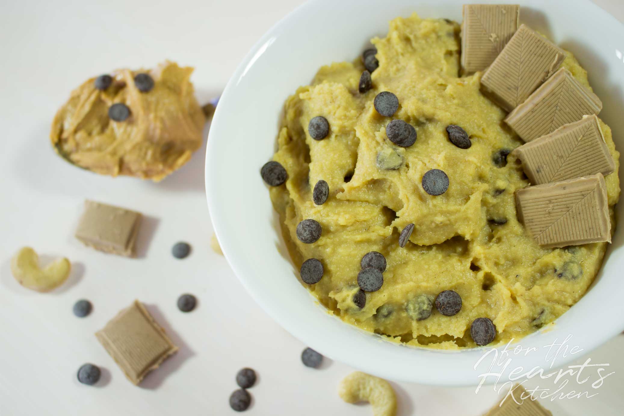 Cookie Dough Hummus | for the hearts Kitchen