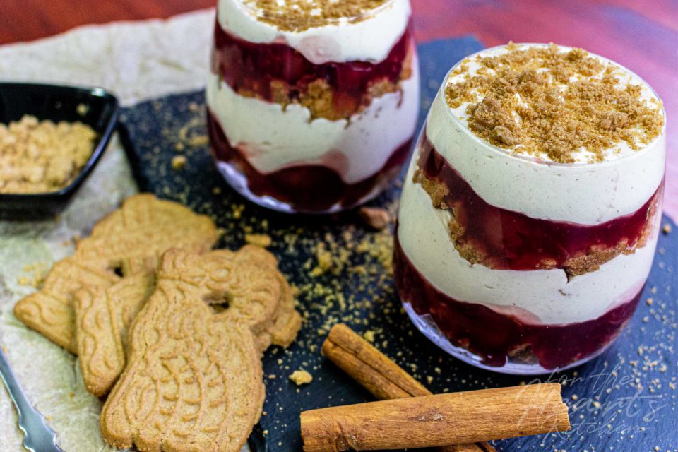 Weihnachtliches Spekulatius-Kirsch-Tiramisu ala Purelimon [Werbung ...