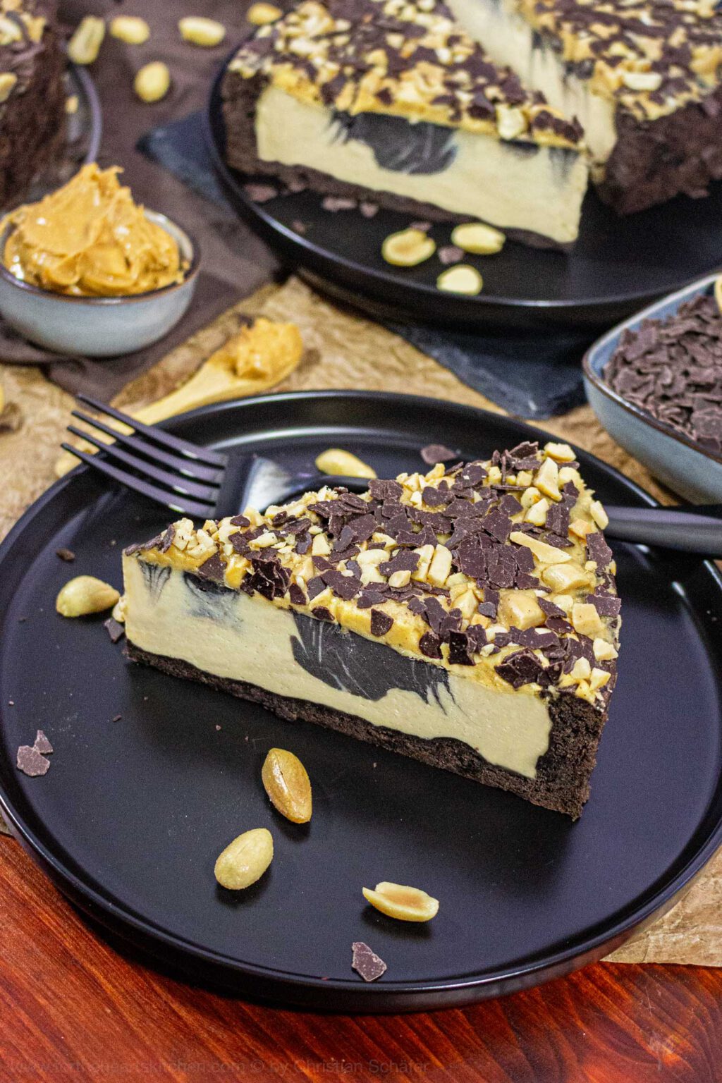 Peanutbutter Chocolate Käsekuchen - for the Hearts Kitchen | die Küche ... Peanutbutter Chocolate Käsekuchen - for the Hearts Kitchen | die Küche ...