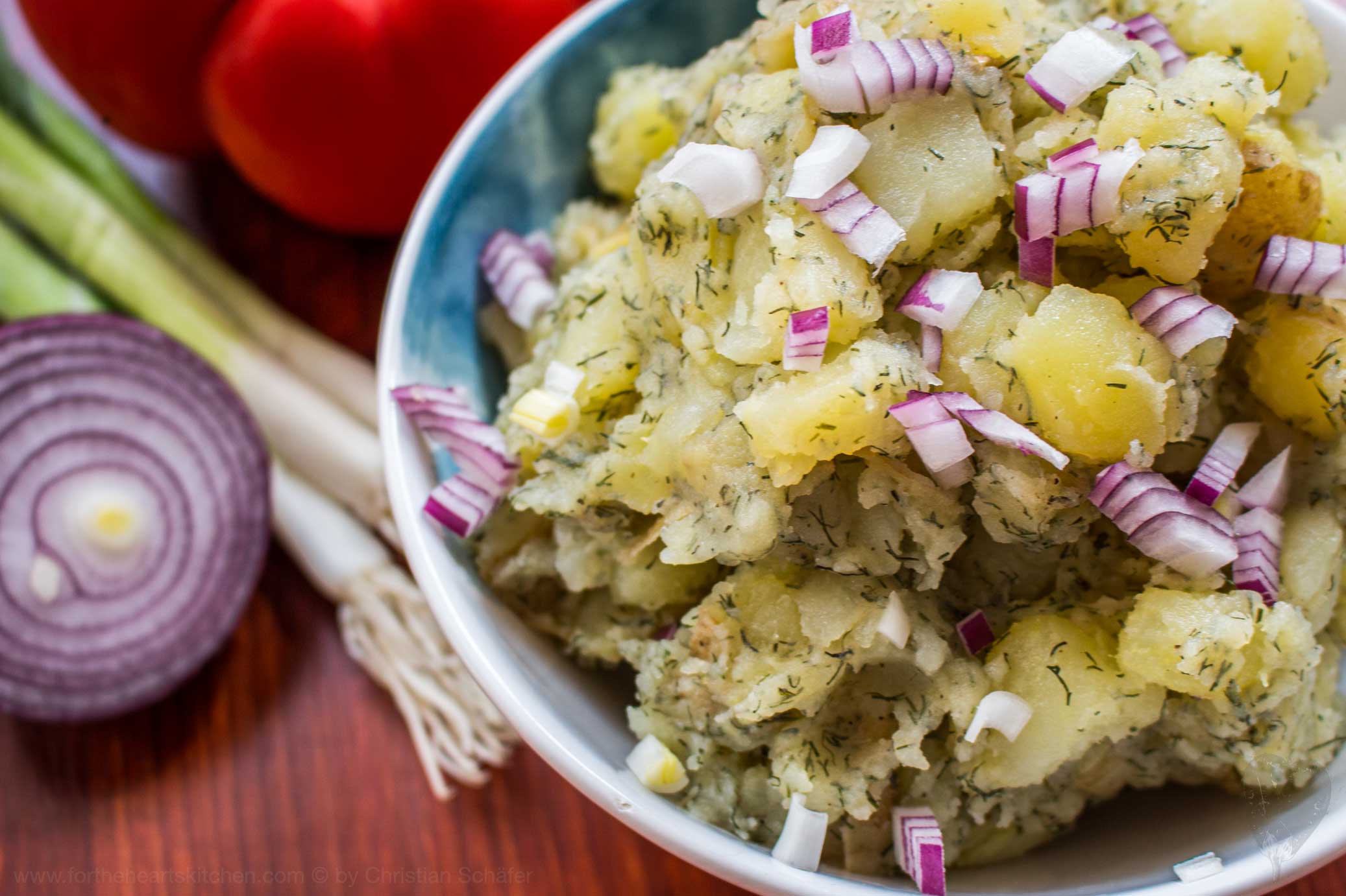 Zitronen-Dill Kartoffelsalat