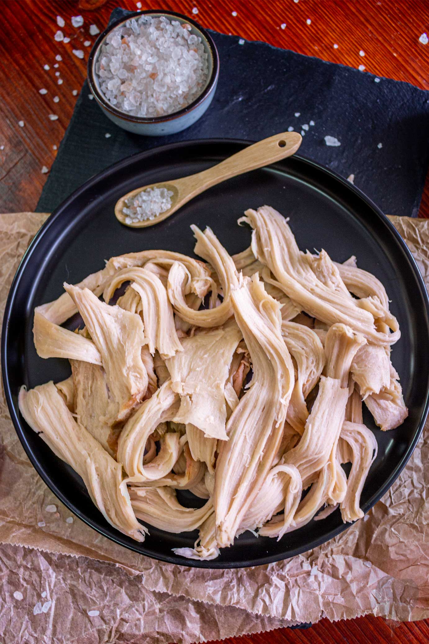 vegane Hühnchenstreifen aus Seitan