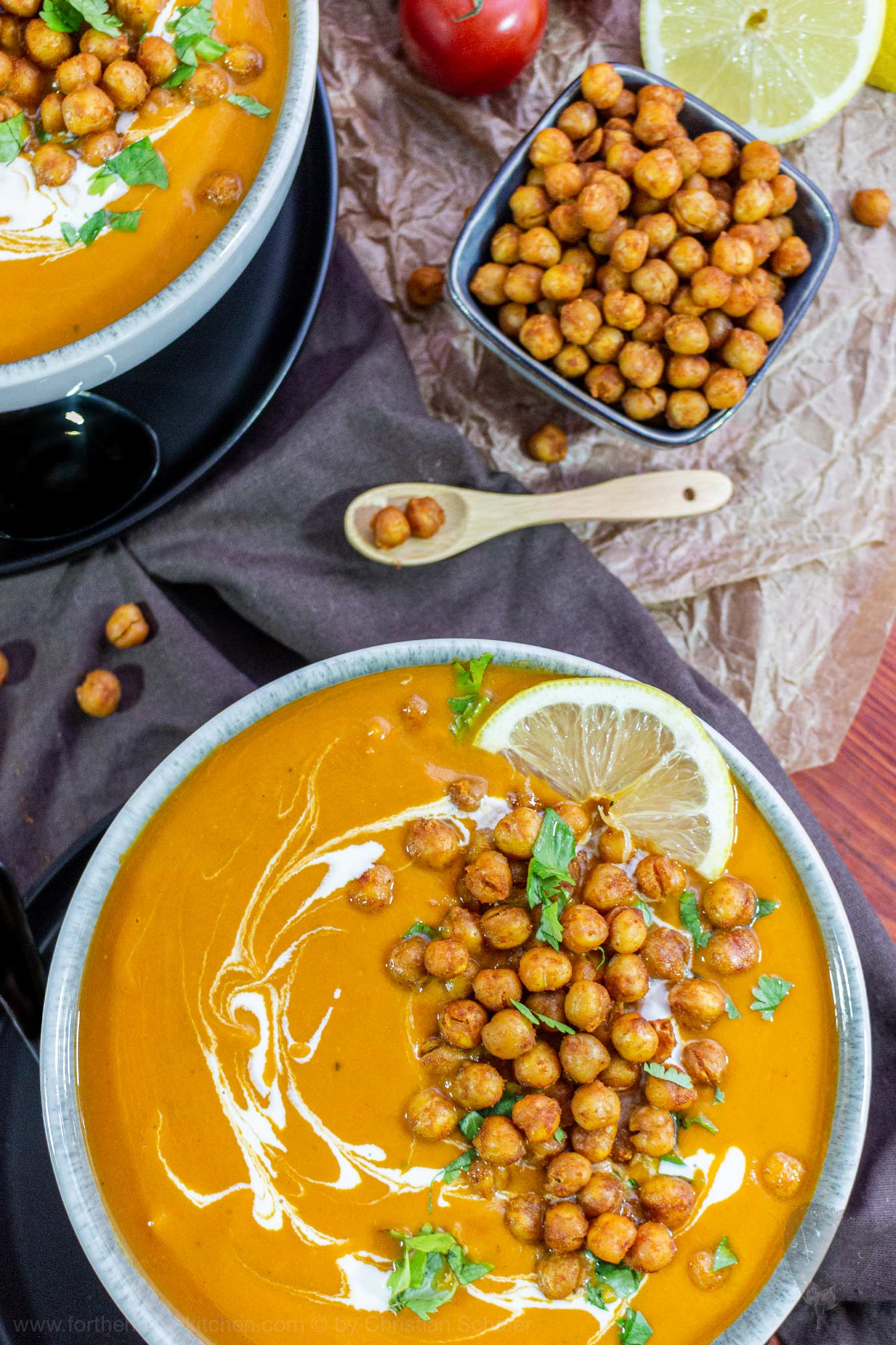 Süßkartoffel-Kürbis-Suppe