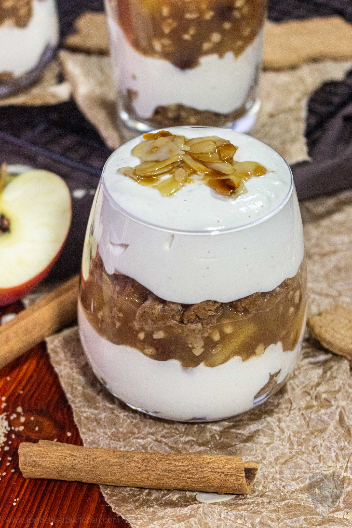 Bratapfel Spekulatius Tiramisu