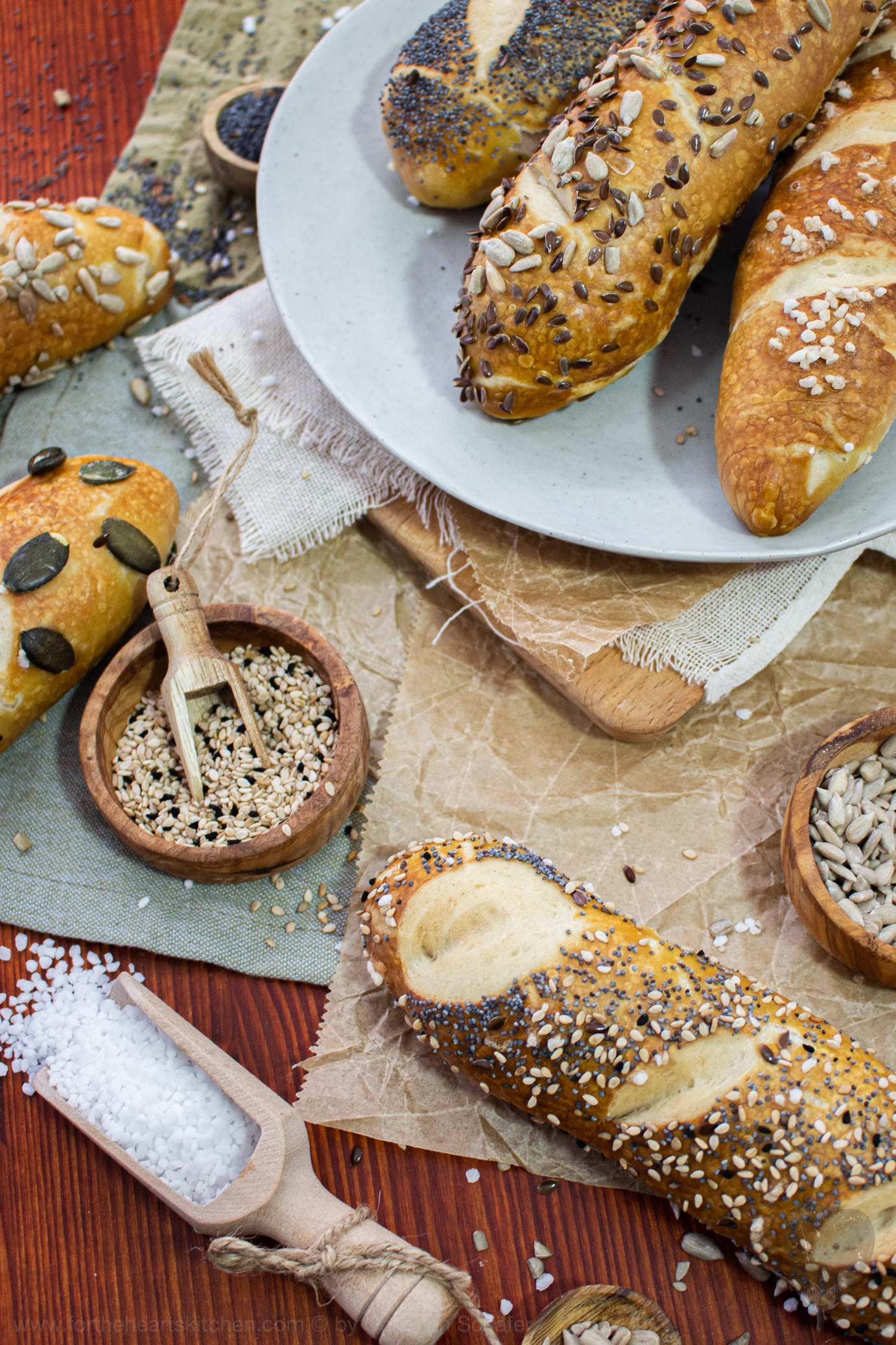 vegane Laugenstangen nach belieben