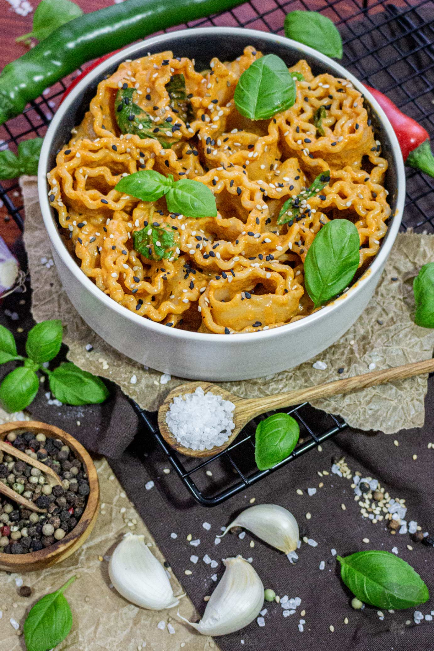 Cremige Gochujang Pasta